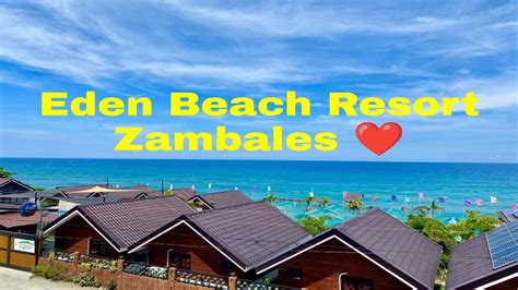 eden beach resort zambales prices|THE 5 BEST Zambales Province Beach Resorts 2024 .